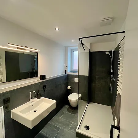 Lägenhet Apartmenthaus An Der Schwebefaehre 10 *